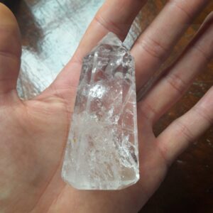 Punta de Cuarzo Cristal