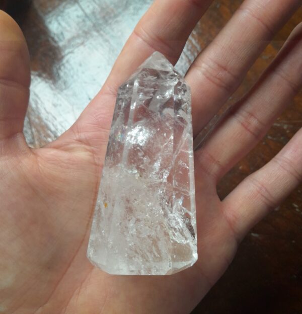 Punta de Cuarzo Cristal