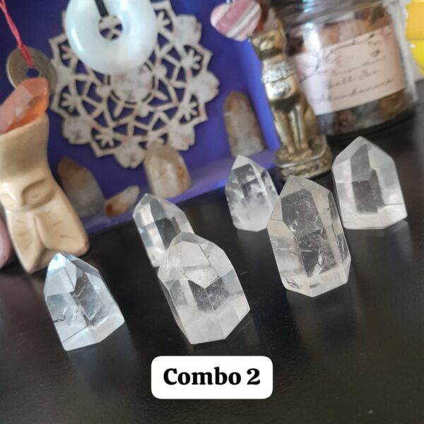Set 6 Cuarzos Cristal - Imagen 2