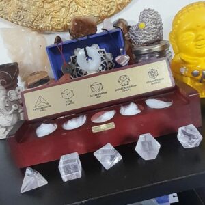 Sólidos Platónicos Cuarzo Cristal
