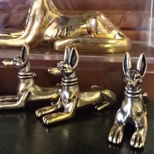 Mini Anubis de Latón